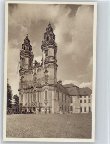 Stadt Grüssau / Krzeszow - Klosterkirche Reichswinterhilfe-Lotterie