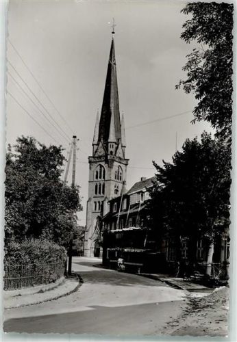 38723 W3370 Rhüden FOTO KEINE AK Kirche Ort handschriftlich