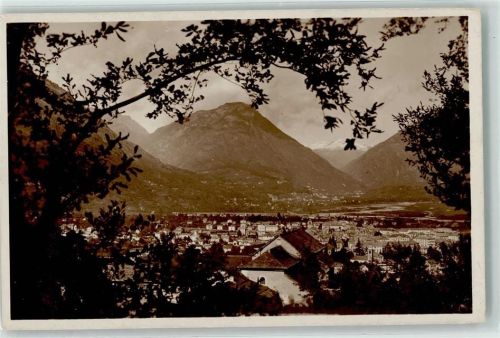 Domodossola Panorama visto dalla Salita al Calvario