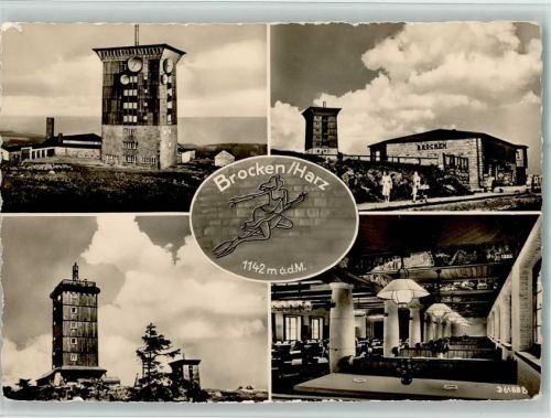 Elend Brocken-Hotel Innenaufnahme 4-Bildaufnahme
