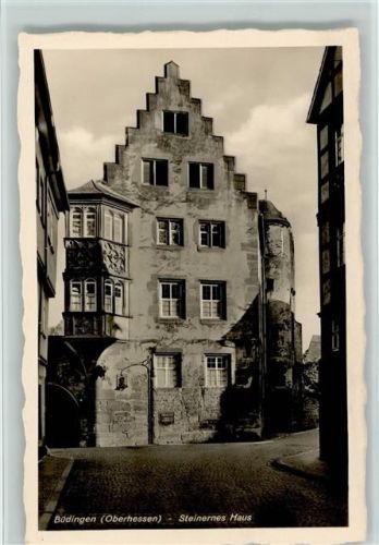 Büdingen Steinernes Haus