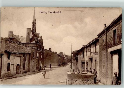 Berru 1916 Feldpost WK I XII.Reservekorps