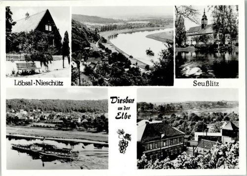 Diesbar-Seußlitz Löbsal Nieschütz Seußlitz Mehrfachaufnahme
