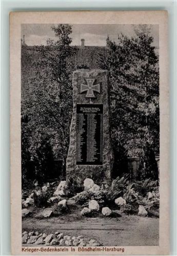 Bündheim Krieger-Gedenkstein
