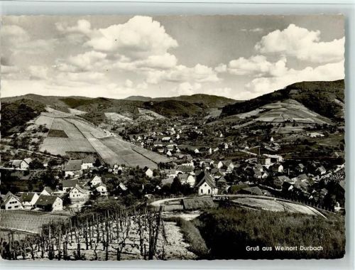 77770 W7601 Durbach - Blick auf Durbach