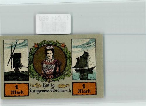 Langeneß Hallig - Notgeld