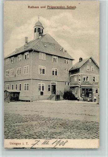 Usingen Rathaus und Präparanden-Schule