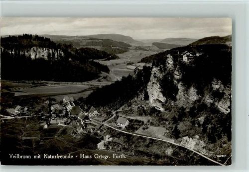 Veilbronn Naturfreundehaus Haus Ortgr. Fürth 1930 Foto AK