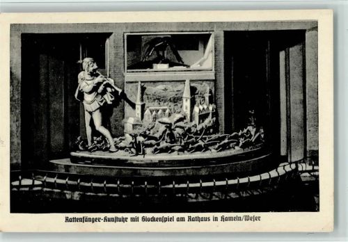 Rattenfänger Kunstuhr in Hameln