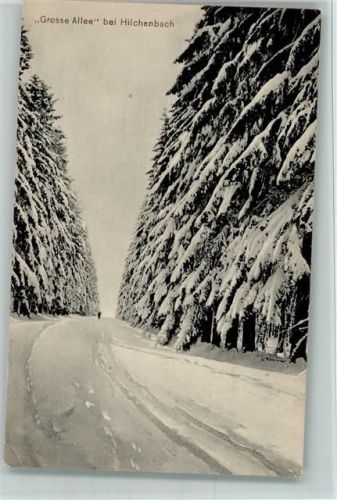 Hilchenbach Grosse Allee Winter