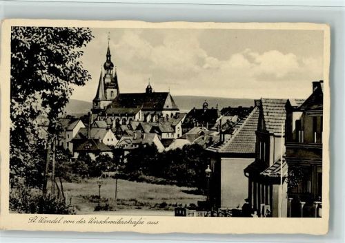 St. Wendel Teilansicht von der Werschweilerstraße aus
