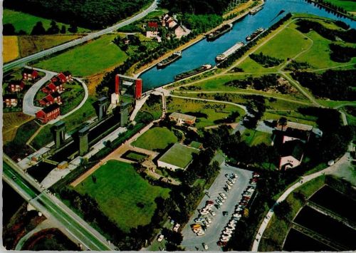 Waltrop Luftaufnahme Neues Schiffshebewerk Henrichenburg