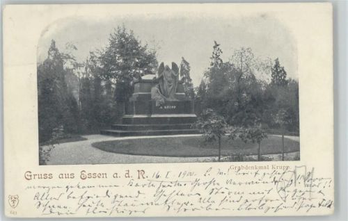 Grabdenkmal Krupp 1900 AK Krupp