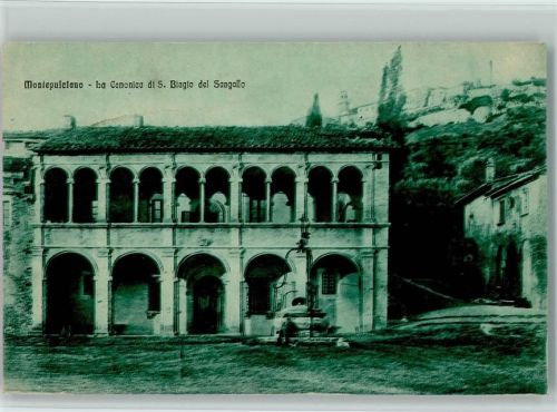 Montepulciano La Canonica di S. Biagio del Sangallo
