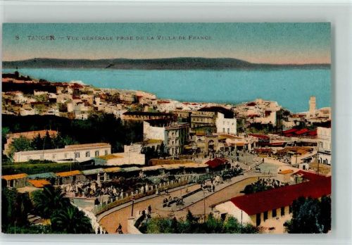 Tanger Vue Générale Prise de la Villa de France