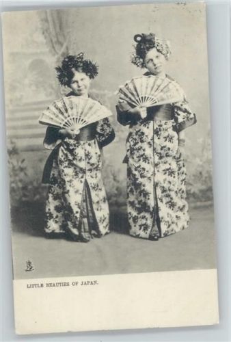 1904 Little Beauties of Japan mit Fächer