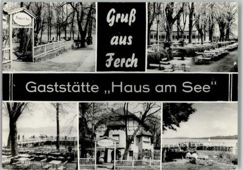 Caputh Gaststätte Haus am See Mehrfachaufnahme