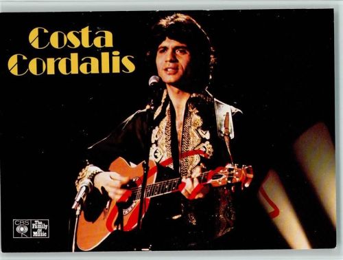 Costa Cordalis Original Autogramm Schlagersänger