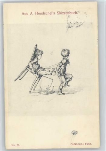 Skizzenbuch Nr. 56 - Kinderspiele -