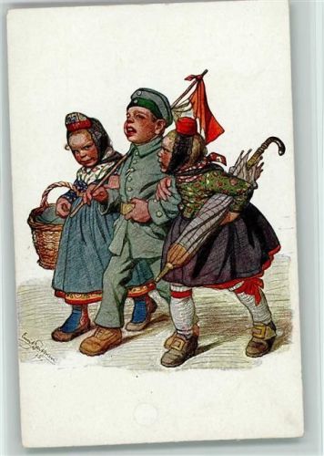 Hessische Trachten Nr. 18 - Kinder in Uniform
