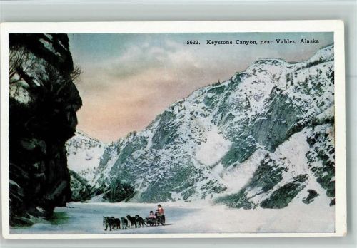 Keystone Canyon, near Valdez, 1930 Alaska , gute Erhaltung