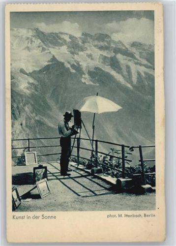 Kunst in der Sonne - Photo-Porst Werbung AK