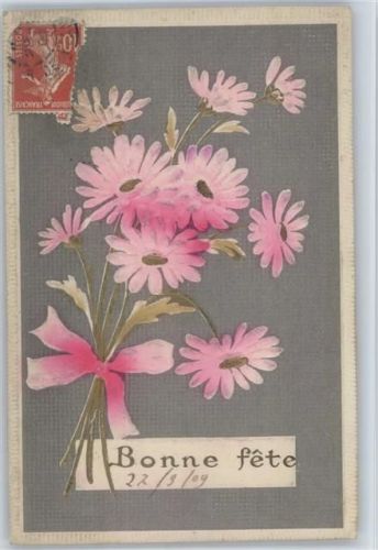 Relief-Druck Bonne fete
