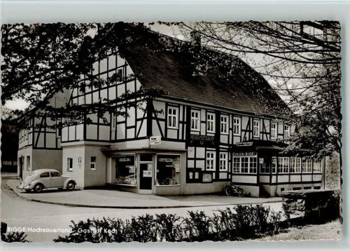 Bigge Gasthof Koch, Volkswagen ca 1960 AK