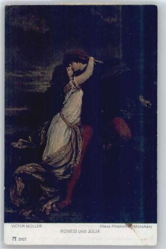 Romeo und Julia - Gemälde von Victor Müller Shakespeare
