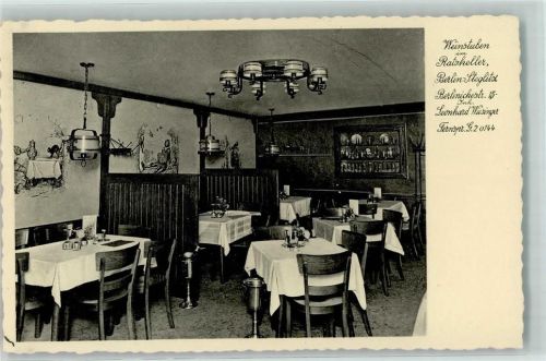 Steglitz Gasthaus Ratskeller Weinstube