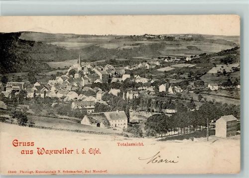 Waxweiler Totalansicht 1901 AK
