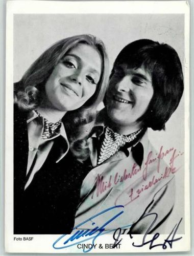 Cindy & Bert Original Autogramm