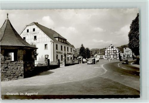 Overath 1961 Hotel Steinhof, sehr gute Erhaltung AK
