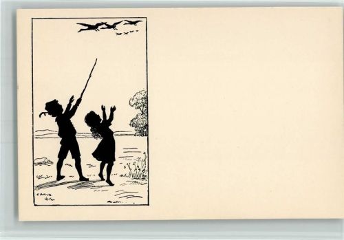 Serie Berliner Tierschutzverein C Nr. 59 - Kinder und Gänse