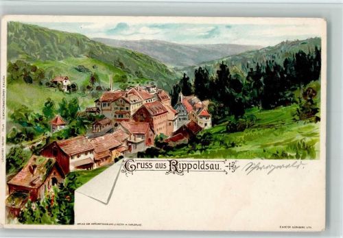 Bad Rippoldsau 1897 Gruss aus - Velten Verlag Nr. 52