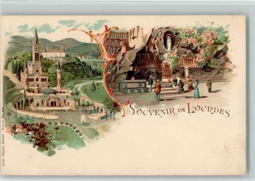 Lourdes Basilika Grotte