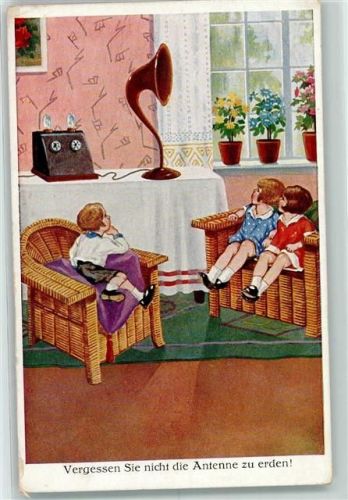 mit Lautsprecher Kinder AK Radio