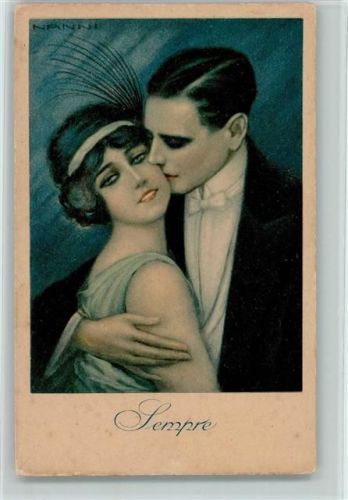 Liebespaar - Sempre , der Wangenkuss Nanni, G. 1929