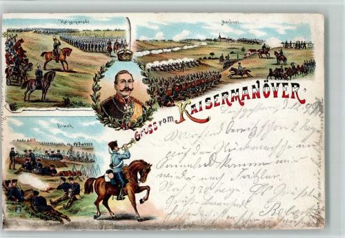 Gruss aus - Litho AK
