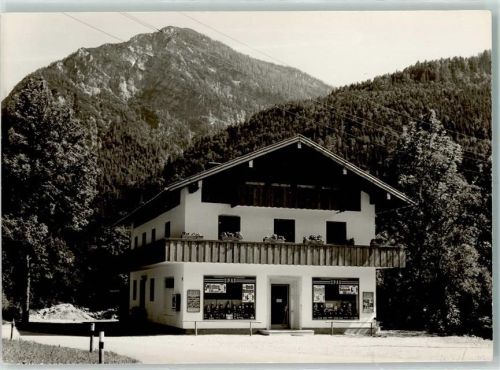 Inzell Spar-Geschäft Ort handschriftlich