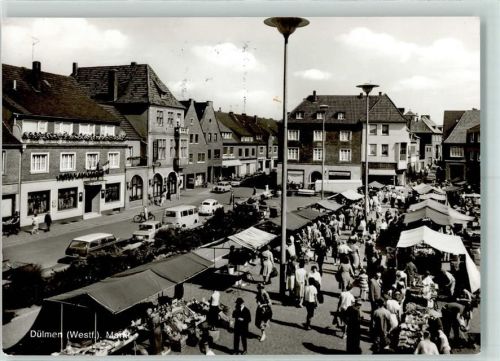 Dülmen Markt Marktszene