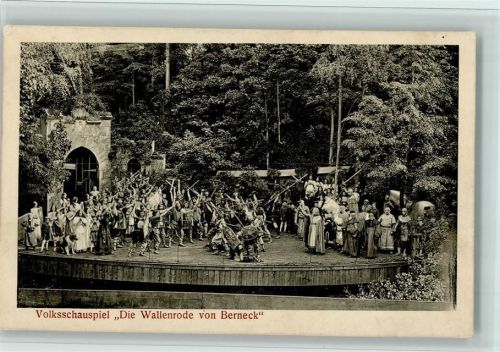 Berneck Freilichtbühne - 1935 Volksschauspiel "Die Wallenrode von Berneck"