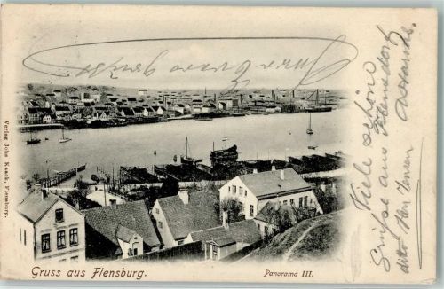 Flensburg 1903 Panorama III