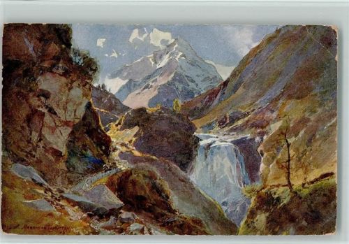 Badgasteiner Hütte 1924 Verlag Krauth Nr. 10 AK