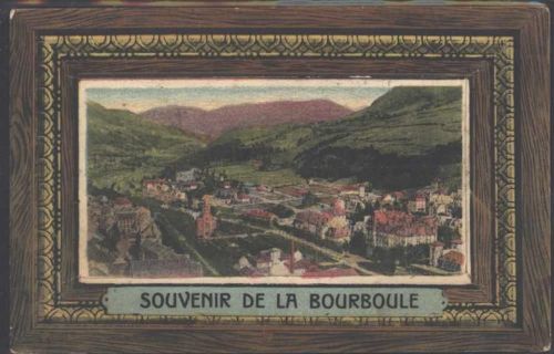 La Bourboule Passepartout Holzrahmen