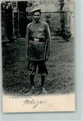 A Bombay Policeman - Polizei 1905 AK