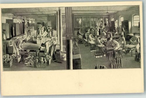 06632 O4805 Freyburg Unstrut - Kloß und Förster Sektkellerei Packraum