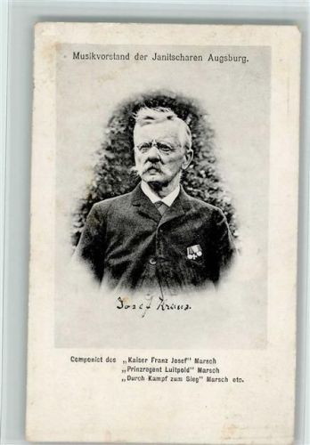 Josef Kranz - Musikvorstand der Janitscharen Augsburg