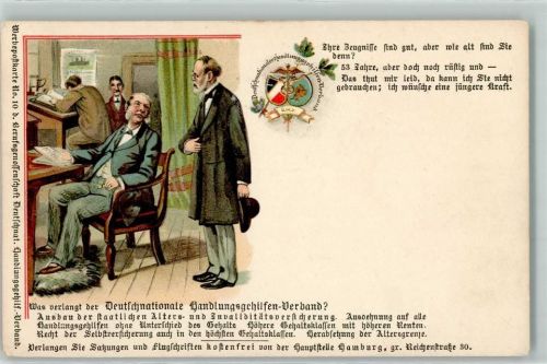 DeutschnationaleHandlungsgehilfen-Verband Werbepostkarte Nr 10