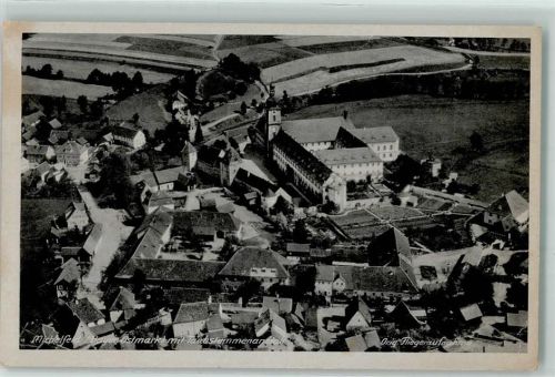 Michelfeld Taubstummenanstalt Fliegeraufnahme